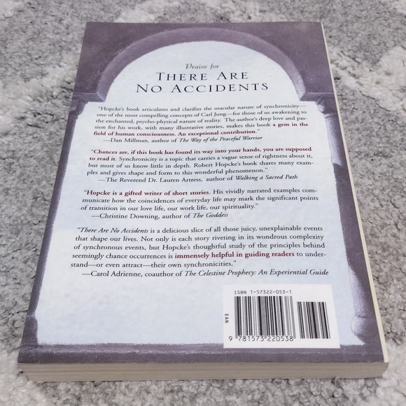 There Are No Accidents by Robert H. Hopcke (1997, Paperback) Excellent Condition - Picture 4 of 4